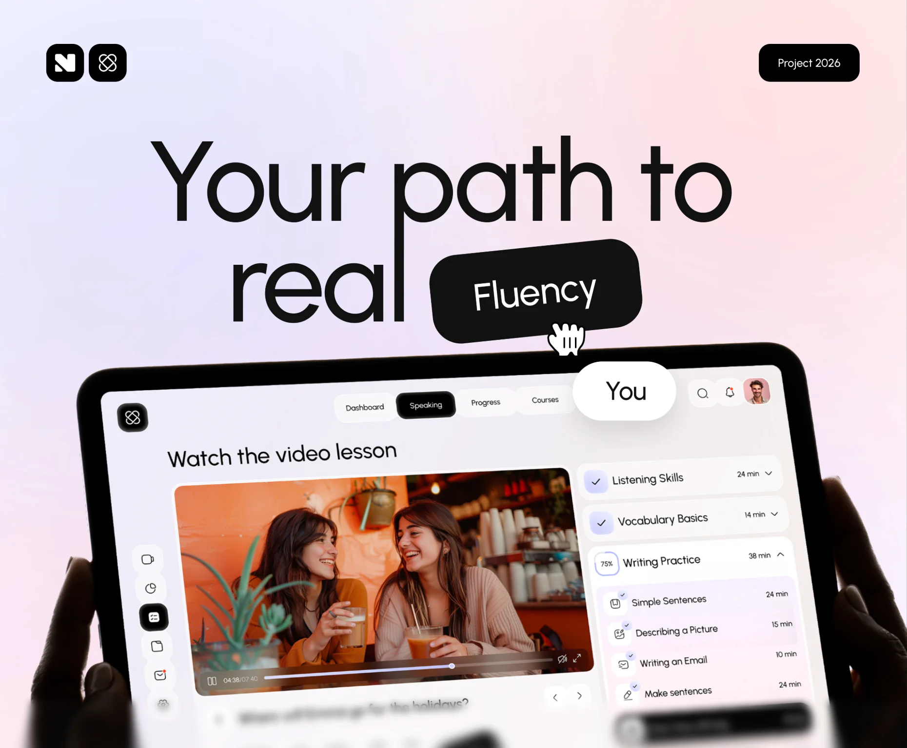 Fluency — örnek proje görseli